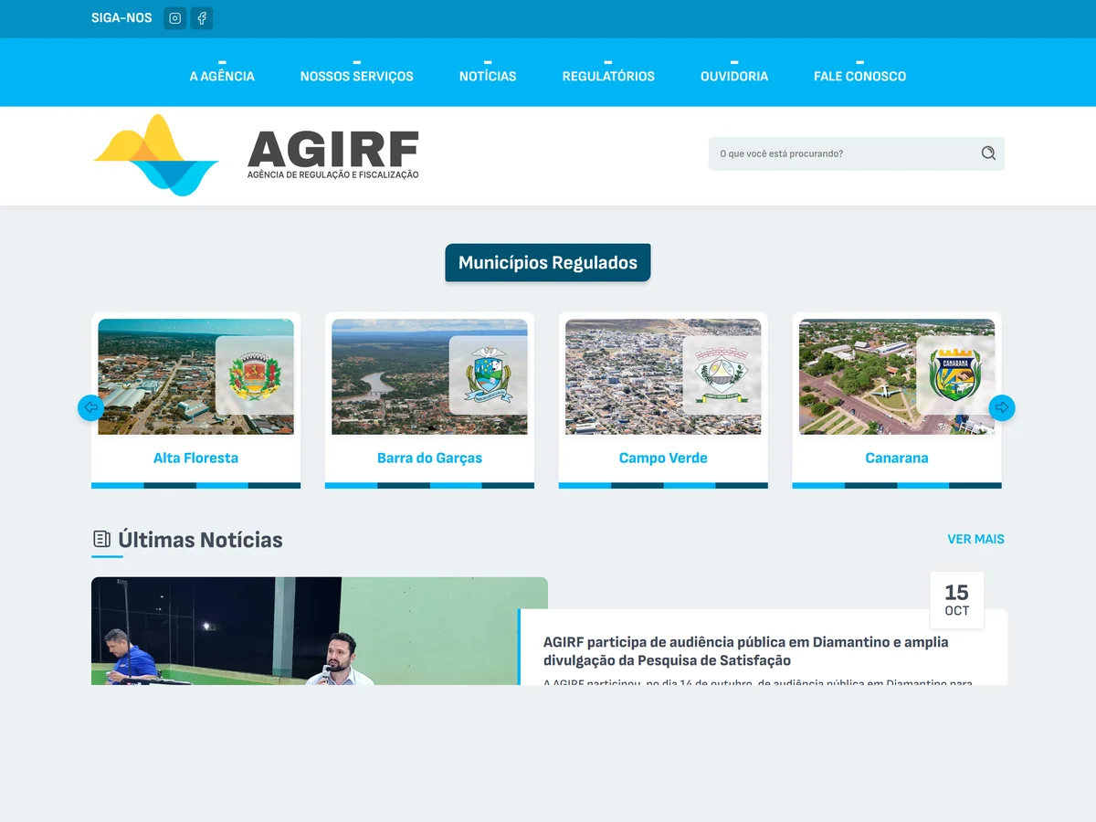 Site da AGIRF