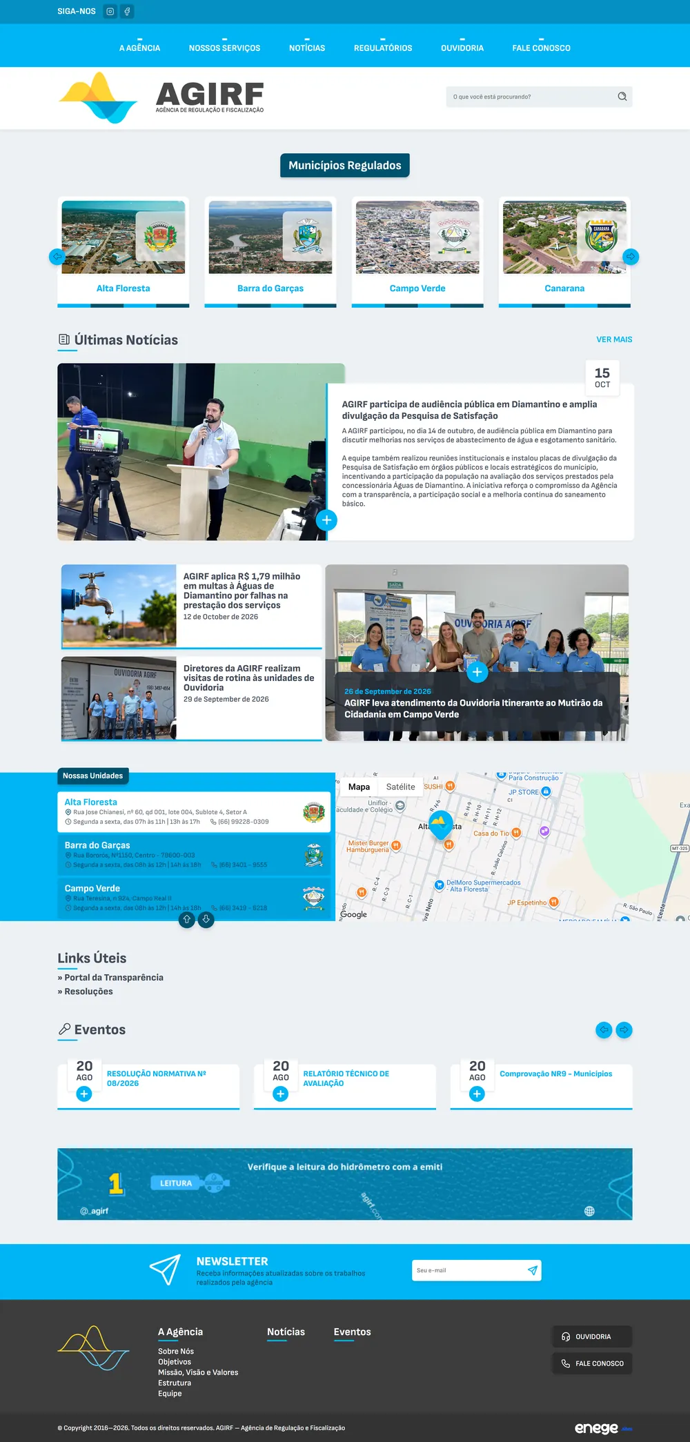 Site da AGIRF