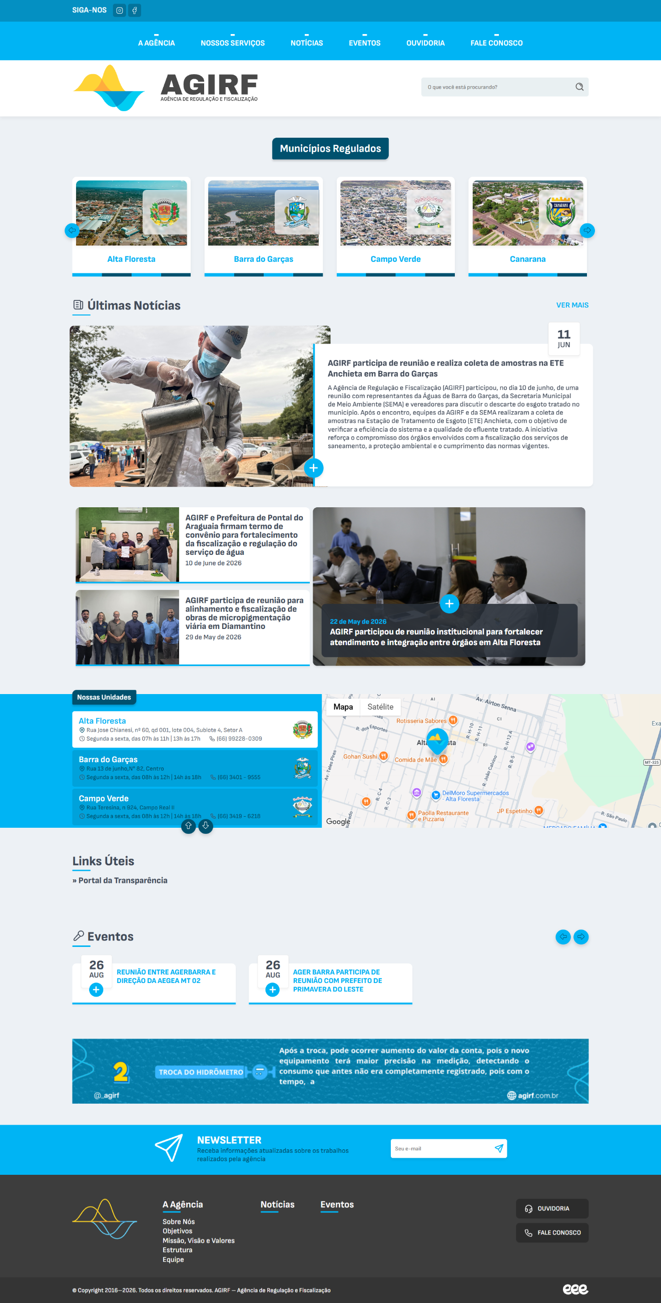 Site da AGIRF
