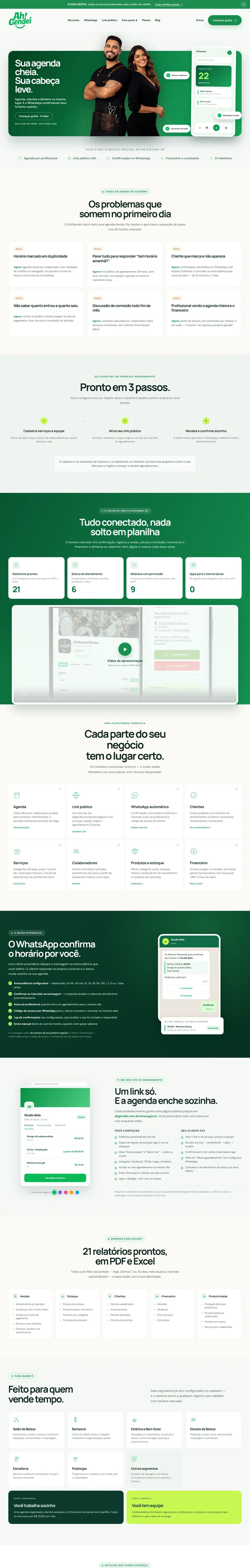 Site do Ah!Gendei
