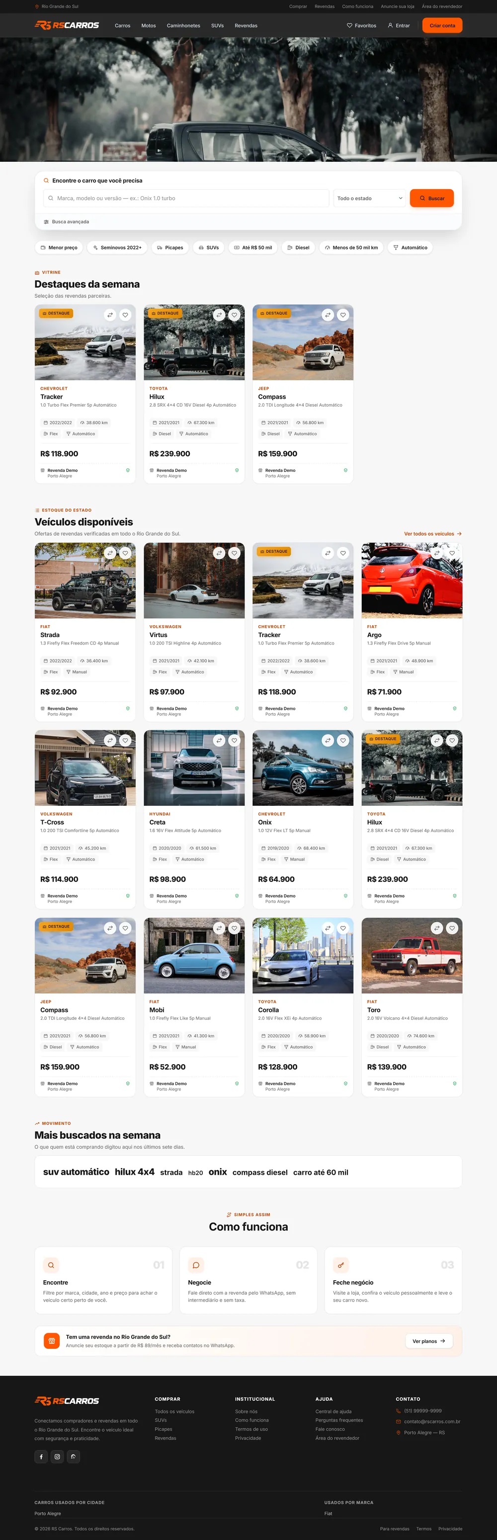 Site do RSCarros